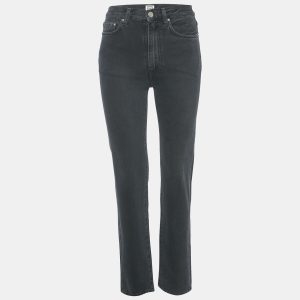 Toteme Vintage Black Denim Regular Fit Jeans 26 Waist 28", Jeans - Luxury Closet