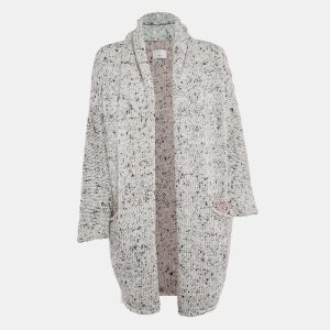 Zadig & Voltaire Grey Knit Open Front Cardigan XS/S, Sweaters & Cardigans - Luxury Closet