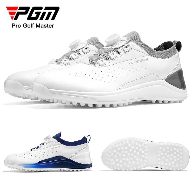 PGM Golf Shoes for Men with Waterproof Sports Shoes and Knob Laces to Prevent Slip XZ300 - AliExpress Sneakers