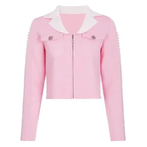 High-End Quality Comfortable Casual Style Knitted Sweater Coat for Women Spring Autumn New Style Bead Embellished Open Cardigan - AliExpress Sweaters&Jumpers
