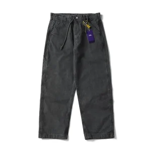Retro Japanese Sle Loose Casual Straight Leg Multi ket Workwear Jeans French Work Blue Original Color Men's Long Pants - AliExpress Pants