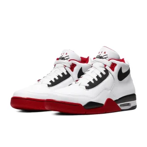 Nike Flight Legacy Classic Style Mid-Top Retro Basketball Shoes Unisex Red/White BQ4212-100 - AliExpress Sneakers