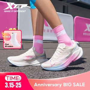 Xtep Shyft 1.0 Running Shoes for Women Durability Cushion Shock Absorption Stability Combat Breathable Sneakers 875318110084 - AliExpress Sneakers