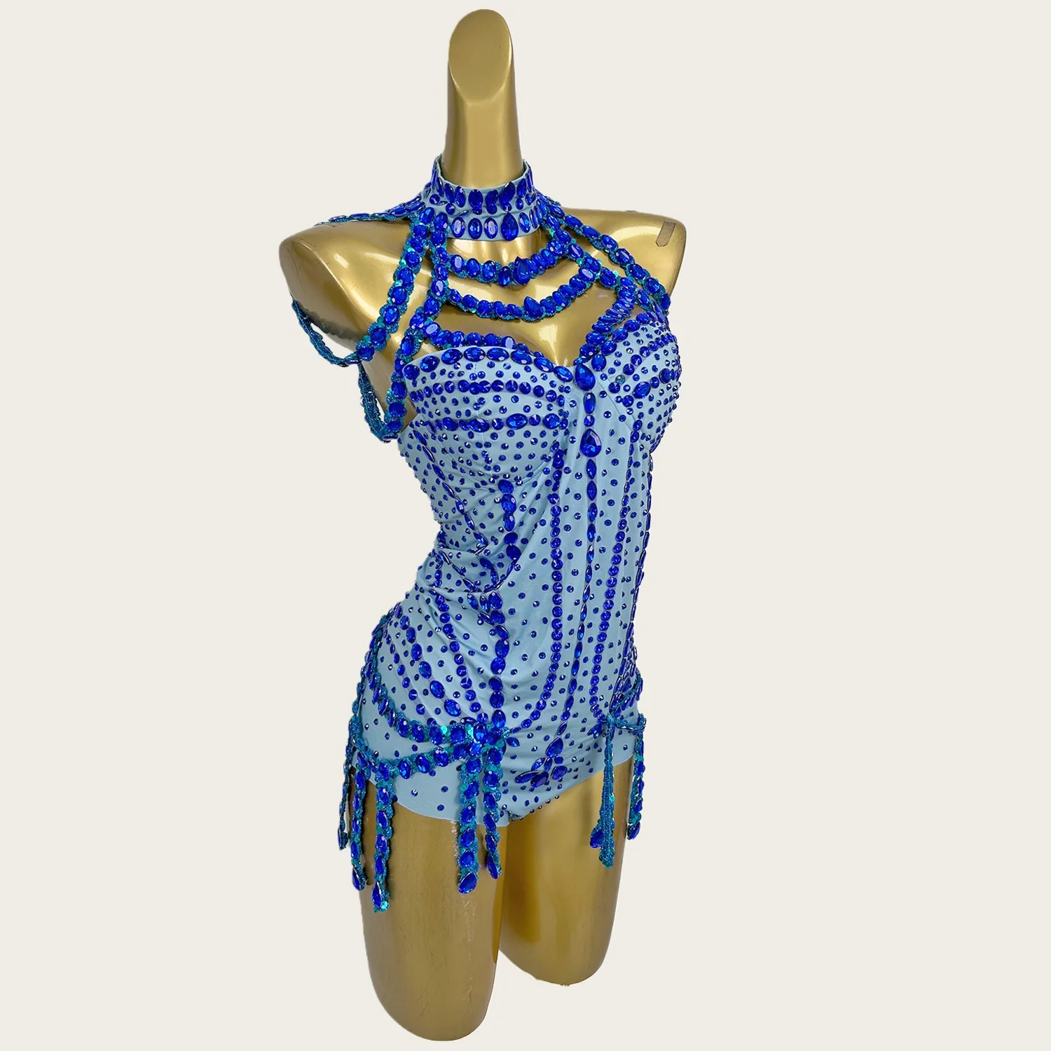 Xiaolan Sparkly Rhinestones Bodysuit Women Sexy Show Performance Dance Costume Nightclub Party Outfit Singer Dancer Stage Wear - AliExpress Jumpsuits&Rompers