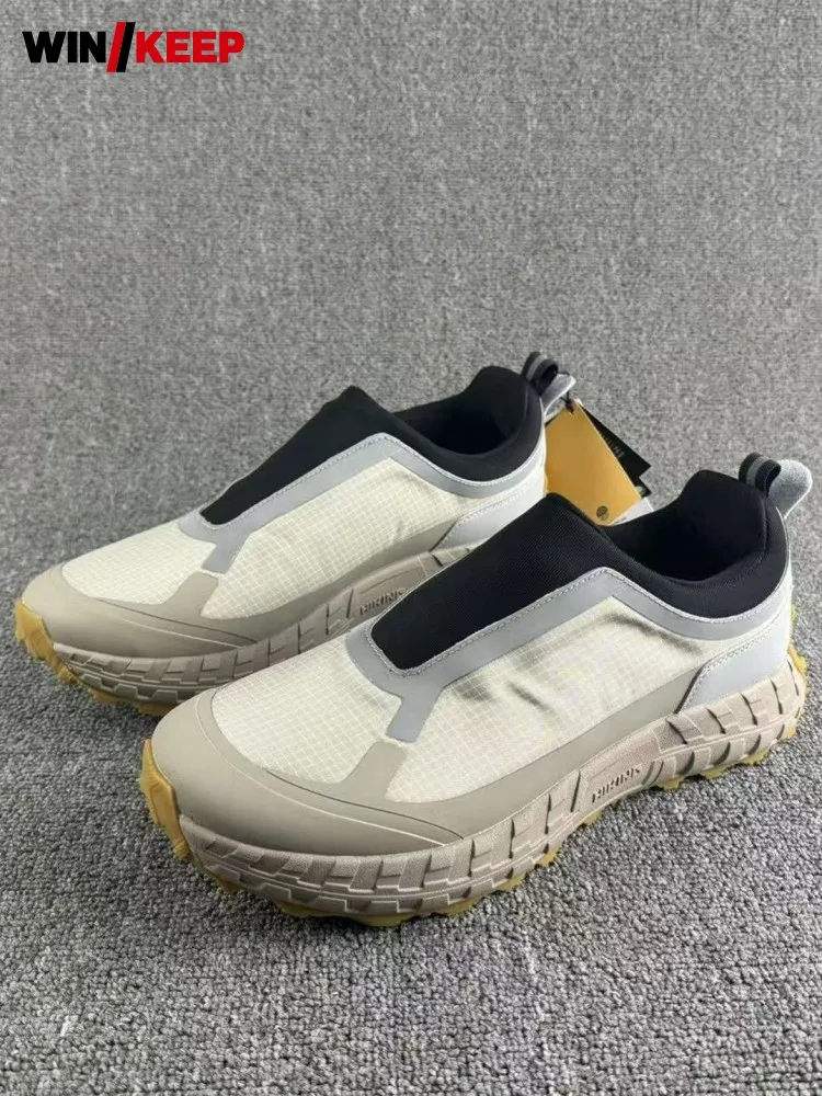 Platform Cushioning Hiking Shoes Male Breathable Slip On Low Cut Loafers Comfortable Shoes Spring Summer Mens Climbing Sneakers - AliExpress Sneakers