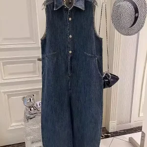Slimming Effect Original Briti Sle Autumnal Svel Denim Overalls for Women High Waist Long Pants plus Size - AliExpress Jumpsuits&Rompers