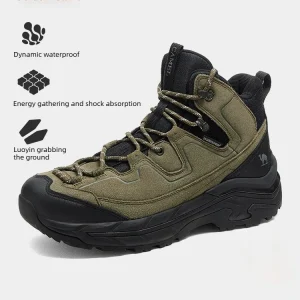 Golden Camel Outdoor Hiking Boots for Men Professional Waterproof Non-slip Cushioning Climbing Hiking Shoes 2026 New Snow Boots - AliExpress Sneakers