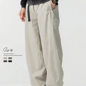 LAZY DAY Original Men's Loose Fit Qui Dry Work Trousers American Retro Waed Casual Pants Spring Autumn Youth Active Sle - AliExpress Pants