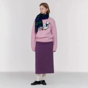 Pink Loose round Ne Knitted Sweater Fun Cute Anti-Aging Women's Faionable Casual Comfortable Breathable Polyester Blend - AliExpress Sweaters&Jumpers