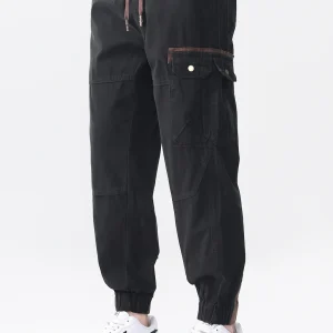 Mark Fairwe American Retro Trousers Men's Spring Autumn New Pure Cotton Heavyweight Wide Leg Harlan Workwear Long Pants - AliExpress Pants