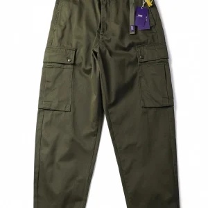 Loose Straight Leg Workwear Trousers Men's Casual Pants Classic Japanese Sle Multi-ket Vintage Purple Label Autumn Season - AliExpress Pants