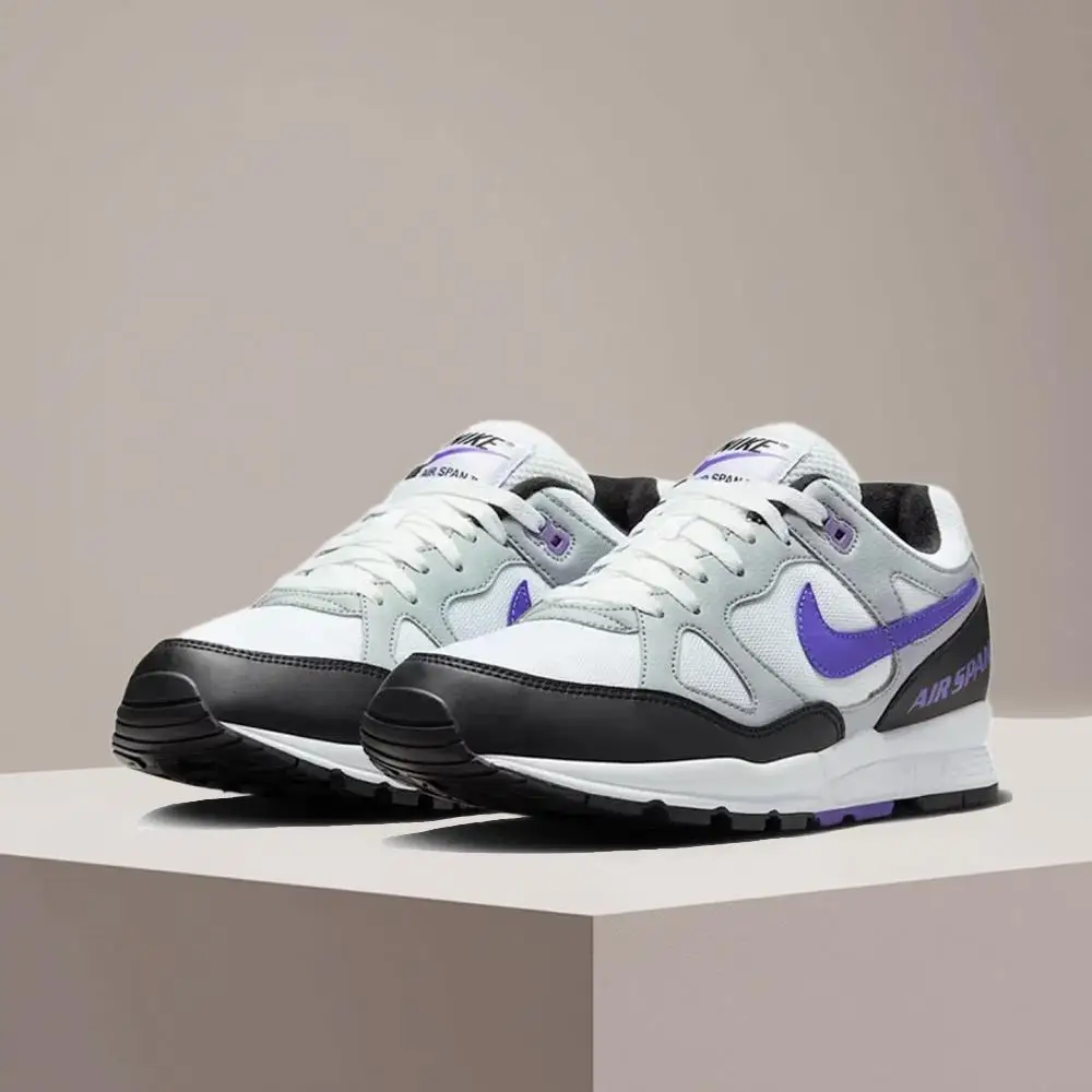 Nike Air Span II Classic Retro Design Slip-Resistant, Durable, Comfortable Support Everyday Athletic Shoes AH8047-013 - AliExpress Sneakers