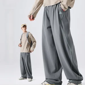 LAZY DAY TREND Men's Fce Lined Qui Dry Outdoor Sports Pants Casual Straight Leg Trousers Autumn Winter Polyester Fiber - AliExpress Pants