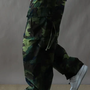 American Workwear Sle Heavyweight Camouflage Straight Leg Pants Men's Loose Casual Multi-ket Long Trousers Wide Leg Tren... - AliExpress Pants