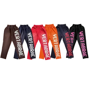 Vertabrae Sweatpants 3D Letter Multicolor Spor Casual Long Trousers ex Comfortable Fit Cotton Youth Faion Spring Coll... - AliExpress Pants
