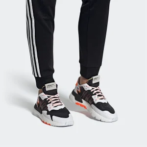 Adidas genuine seasonal clover NITE JOGGER men's and women's casual shoes FU6842 - AliExpress Sneakers