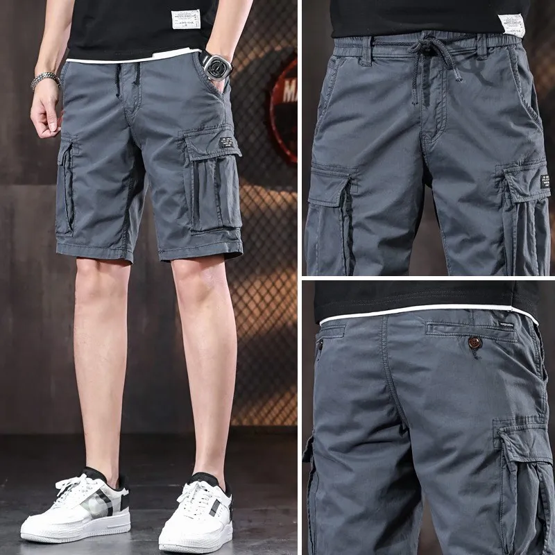 Faionable Straight Leg Workwear orts Men's Summer Loose Sports Pants Korean Sle Casual mid Waist Trousers - AliExpress Pants