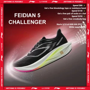 Li-Ning Women's FEIDIAN 5 CHALLENGER Racing Running Shoes CARBON-FIBER PLATE BOOM Cushion Sport Shoes Breathable Sneaker ARMV002 - AliExpress Sneakers