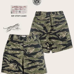John Wayne Silver Tiger NonSto J Vietnam War Pure Cotton TCU Anti-scratch Camouflage Tiger Pattern Workwear orts - AliExpress Pants