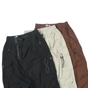 Japanese Style Vintage Outdoor Waterproof Multi-Pocket Work Pants Loose Casual Long Trousers for Youth Autumn Cotton Blend - AliExpress Pants