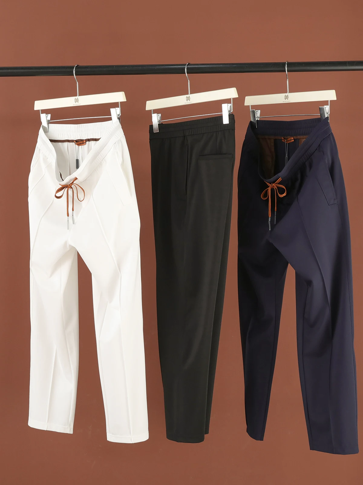 Series 2025 summer new men's outdoor sports trousers Lyocell blended cool skin-friendly casual trousers - AliExpress Pants