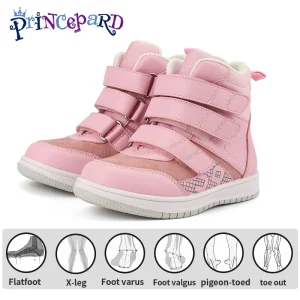 Kids Orthopedic Sneaker for Girls Boys Princepard Children Baby Shoes Fashion Casual Boot With Arch Support Prevent Foot Valgus - AliExpress Children's Shoes