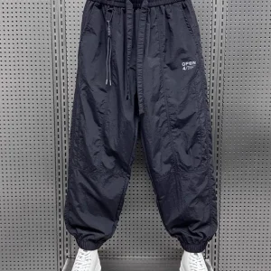 High-End Slim Nine-Piece Casual Pants Loose Trousers Men's Qui-Dry Sports Summer Faionable Harem Pants Casual Trousers - AliExpress Pants