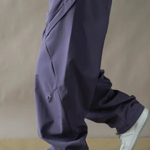 Thiened Fce Lined American Retro Straight Leg Casual Pants Men Loose Wide Leg Workwear Trousers Purple New 2025 - AliExpress Pants