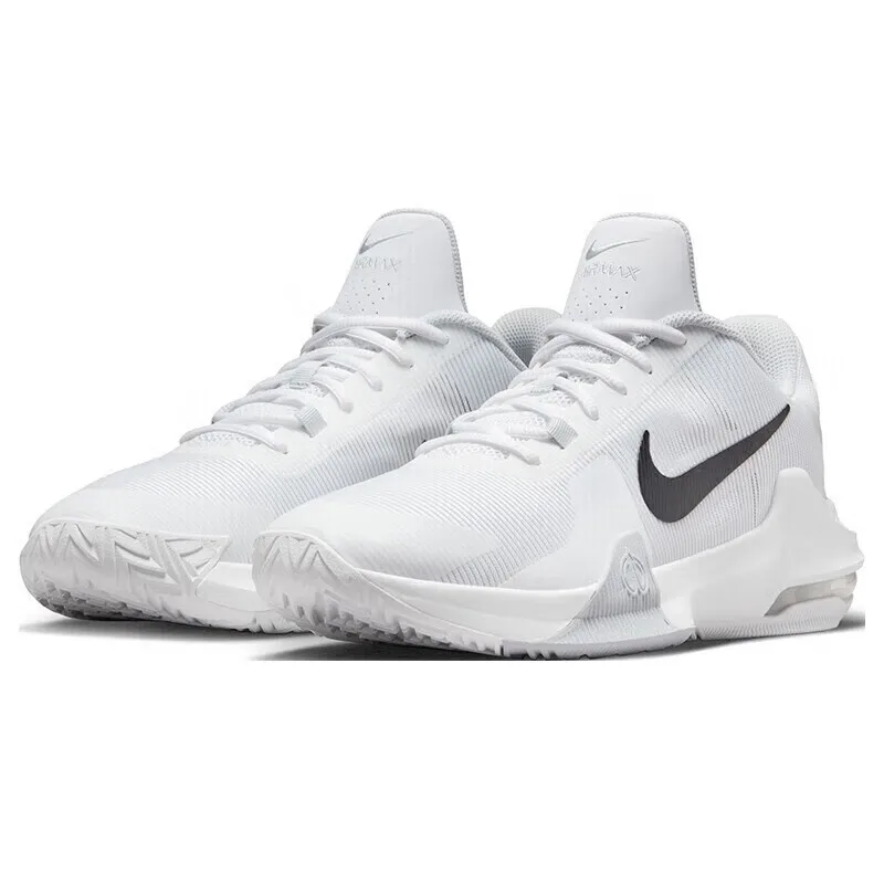 Nike's New Cushioning and Rebound Ultra-Comfortable Foot-Protecting Training Men's Basketball Shoes Air Max Impact 4 with Outstanding Texture, Excellent Support, Wear-Resistant Outdoor Sports Basketball Shoes, Fashionable and Versatile with Strong Grip, Solid Color Commuting Casual Basketball Shoes, a Must-Have for the Court Dm1124-100 - AliExpress Sneakers