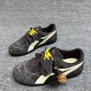 Womens New Genuine Leather Comfortable Sport Breathable Low Cut Round Toe Female Jogging Sneakers Lace Up Running Trainers Shoes - AliExpress Sneakers