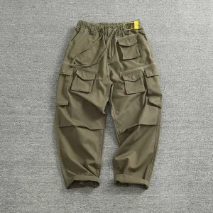 Cargo Pants Men's Outdoor Scratch Resistant Material Pocket Loose Plus Size Casual Straight Leg Pants - AliExpress Pants