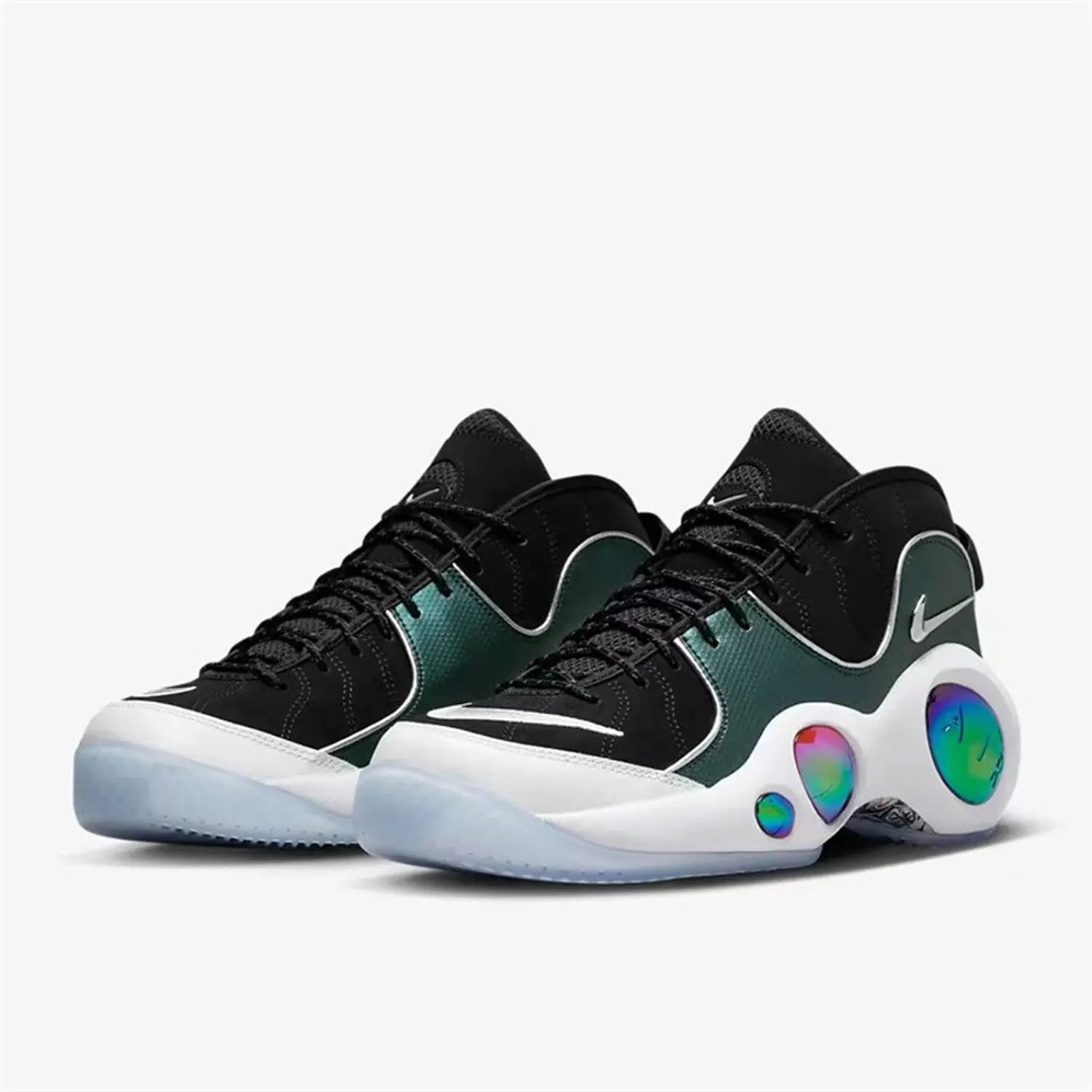 Nike genuine Air Zoom Flight 95 men's cushioned basketball shoes DX6055-001 - AliExpress Sneakers