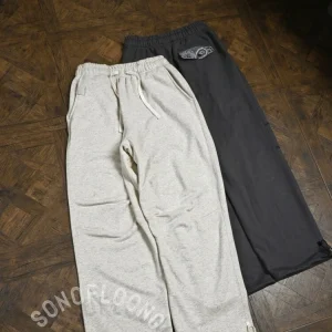American terry sweatpants cotton washed three-dimensional tailoring casual loose scimitar trousers - AliExpress Pants