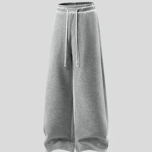 American Sle ey Heavyweight Men's Sweatpants Loose Straight Leg Wide Leg Casual Long Trousers Trendy Brand Autumn New - AliExpress Pants
