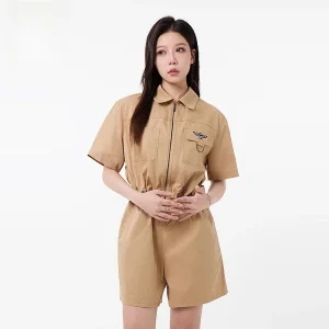 Boy by Boy Summer Faion Women's Onesie Loose Comfortable Woven Eagle Patchwork mid Waist ort Pants Online And Offline Ss - AliExpress Jumpsuits&Rompers