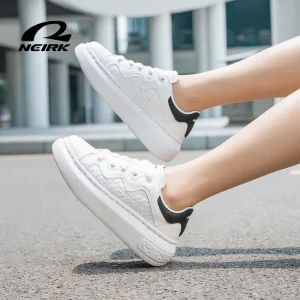 NEIRK New Thick Soled White Shoes Breathable Casual Sports Shoes Versatile Board Shoes For Men And Women - AliExpress Sneakers