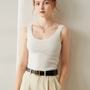 Autumn Winter Women's Slim Fit Camere Knitted Vest Svel round Ne Collar Base irt Inner Wear Comfortable Soft Wool... - AliExpress Sweaters&Jumpers