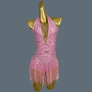 Party Club Stage Performance Wear Sparkly Crystals Pearls Tassel Deep V Neck Backless Bodysuit Sexy Dance Show Leotard Bingzhui - AliExpress Jumpsuits&Rompers