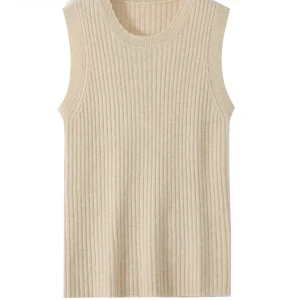 Ladies' round Ne Knitted Camere Vest Svel Wrap Warm Casual Sle Soft Fabric No-Sve Top Inner Wear Matching Base... - AliExpress Sweaters&Jumpers