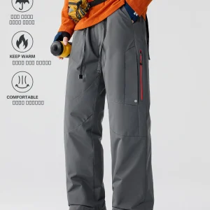 Thickened Climbing Hiking Trousers Men's Women's Outdoor Windproof Waterproof Workwear Cotton Pants Youth Casual Fashion - AliExpress Pants