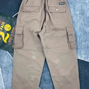 Thickened Fleece Autumn Winter Men's Casual Pants Loose Straight Leg Workwear Style Trousers Multiple Pockets Warm Fashionable - AliExpress Pants