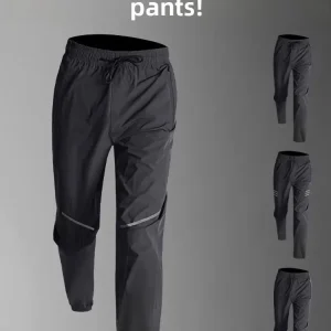 Lightweight Summer Running Trousers for Men Ice Silk Qui Dry Casual Pants Breathable Thin Harlan Fitn orts - AliExpress Pants