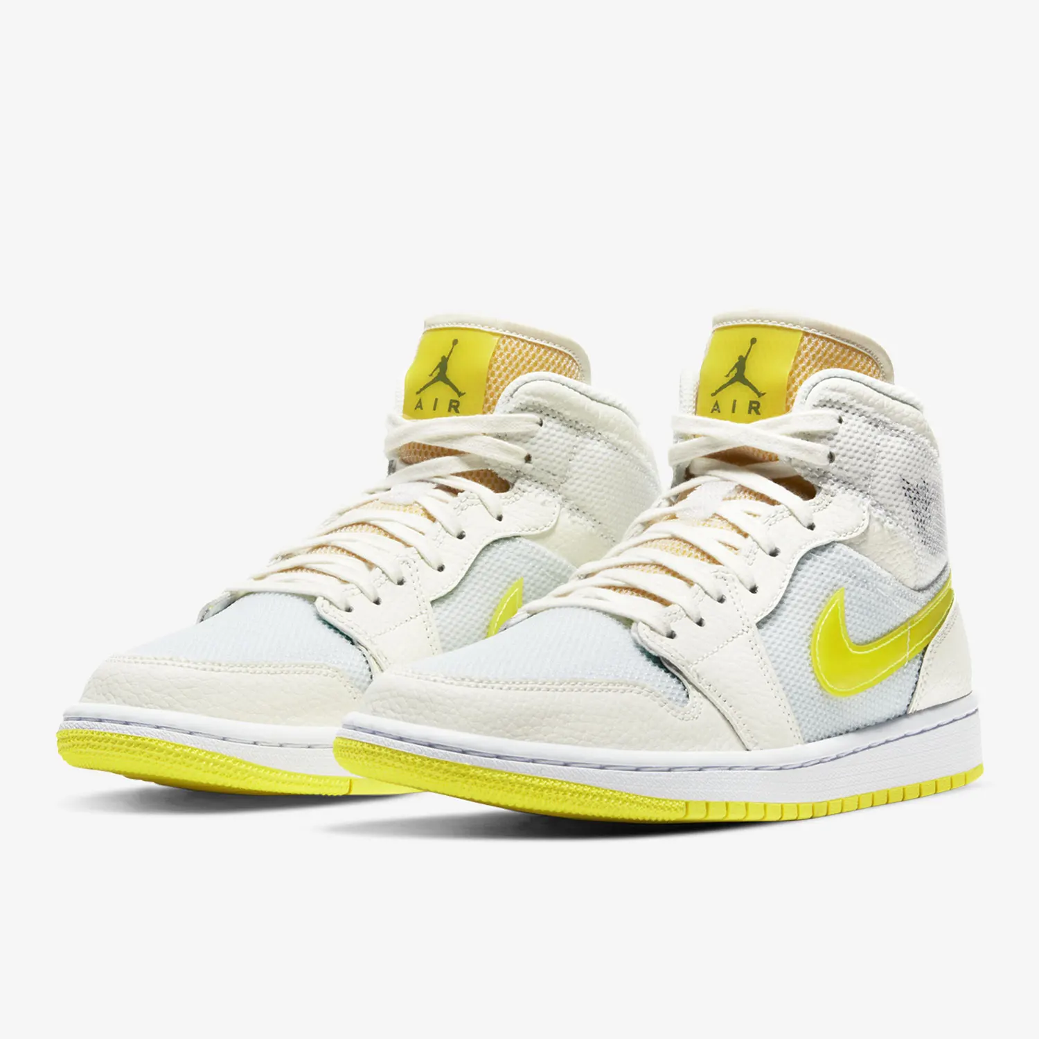 Nike genuine Air Jordan 1 Mid AJ1 Lakers Mid-top Basketball Shoes DB2822-107 - AliExpress Sneakers