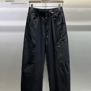Casual Straight Leg Men's Pants Commute Simple 3D Tailoring Loose Wide Leg Long Trousers Trendy Cotton Polyester Spring Summer - AliExpress Pants