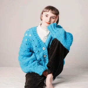 Women's Soft Knitted Cardigan, Casual Loose Top, Fashionable and Versatile, Autumn and Winter, Loophole, New, - AliExpress Sweaters&Jumpers