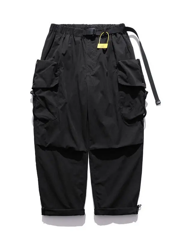 Outdoor Functional Sle Men's Casual Pants Loose Wide Leg Multi-ket y Trendy Brand Workwear Trousers - AliExpress Pants