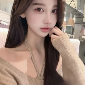 Warm Tone Woolen Sweater Set Comfortable Large U-Ne Hanging Ne Vest Two-Piece Set Women's Loose Fit Long Sve Knitwear - AliExpress Sweaters&Jumpers