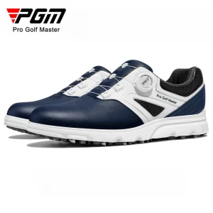 PGM Men Golf Sneakers Quick Lacing Waterproof and Side Slip Resistant Nails Sports Shoes XZ304 - AliExpress Sneakers