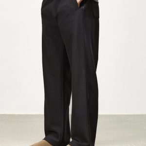 TTelen Four Seasons Commuter Straight Leg Loose Drapey Fitn Training Pants Spring Summer Sweatpants Casual Loose Fit - AliExpress Pants