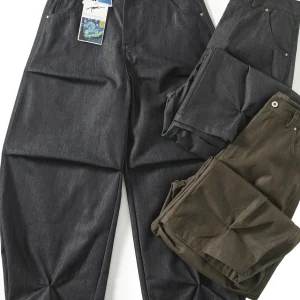 American High Quality Loose Wide Leg Casual Pants Men's Lenzing Loose Straight Tube Long Pants Spring Season Casual Style - AliExpress Pants